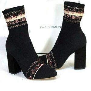 Tabitha Simmons Lara Belle Sock Booties